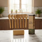 Eco-Friendly Natural Bamboo Utensil Set
